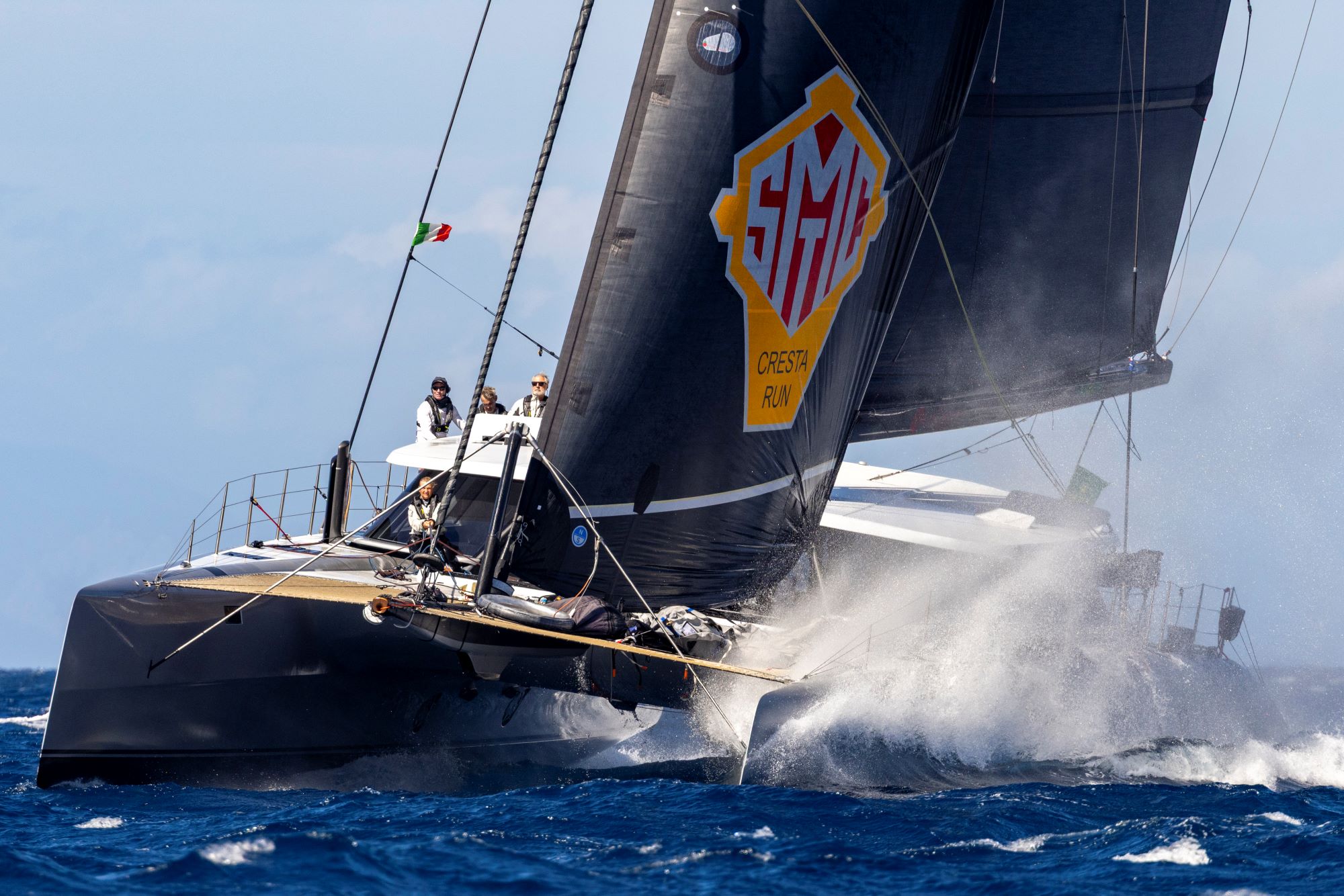 Ultimate conditions at the Maxi Yacht Rolex Cup