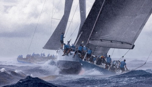 Two seasons in one day as IMA Maxi racing sets sail at the RORC Nelson’s Cup